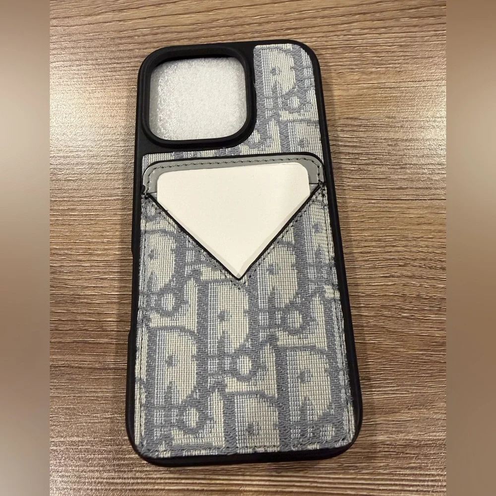 FASHION iPhone 16 Pro Phone Case With Card Holder